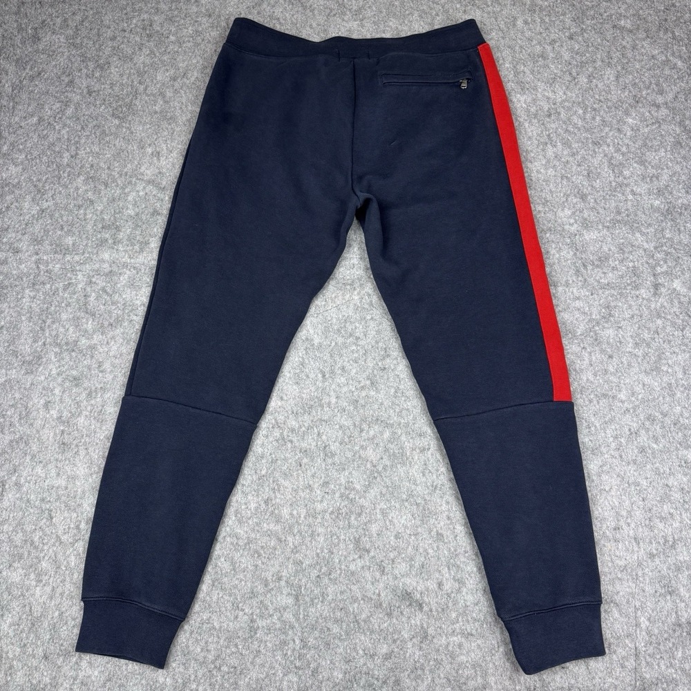 Polo Ralph Lauren Performance Joggers Mens S Double Knit Preppy Casual Navy Blue - Picture 10 of 11
